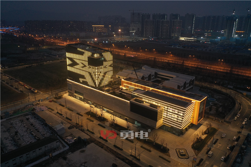 都会修建照明