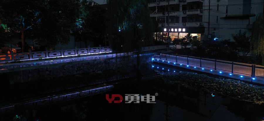 常熟菱塘沿清水平台亮化-杭州勇电照明有限公司