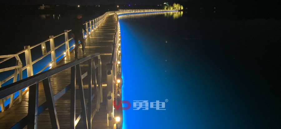 乌兰浩特洮儿河畔水上公园-杭州勇电照明有限公司