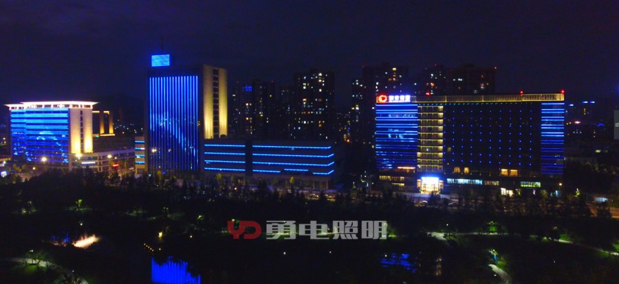 舟山新城二期景观照明-杭州勇电照明有限公司
