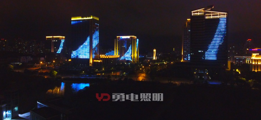 舟山新城二期景观照明-杭州勇电照明有限公司