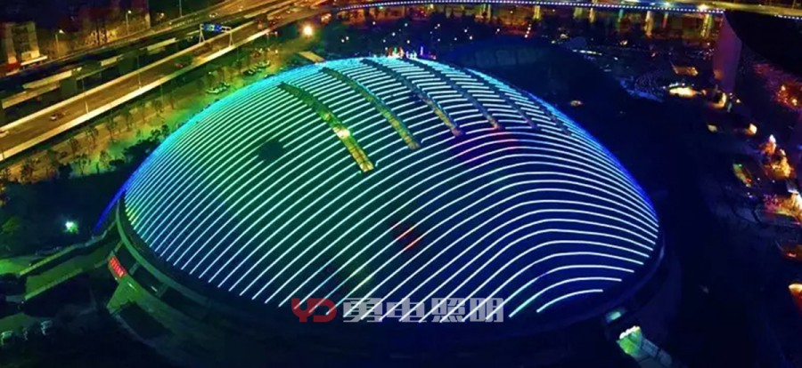 厦门嘉庚体育馆-杭州勇电照明有限公司