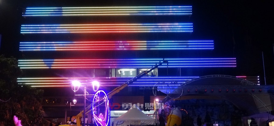 哥伦比亚-LEDs Arquitecture madiatica-杭州勇电照明有限公司