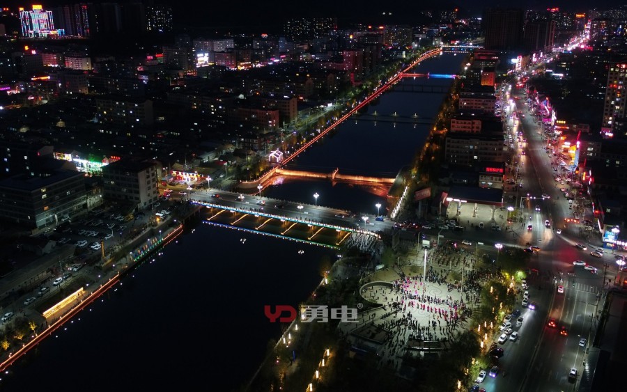 承德围场河流及桥梁亮化-杭州勇电照明有限公司