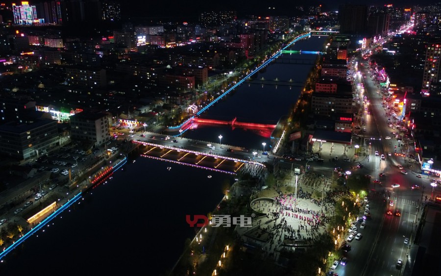 承德围场河流及桥梁亮化-杭州勇电照明有限公司