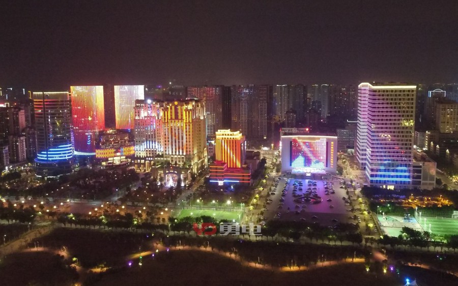 汕头时代广场光影秀-杭州勇电照明有限公司