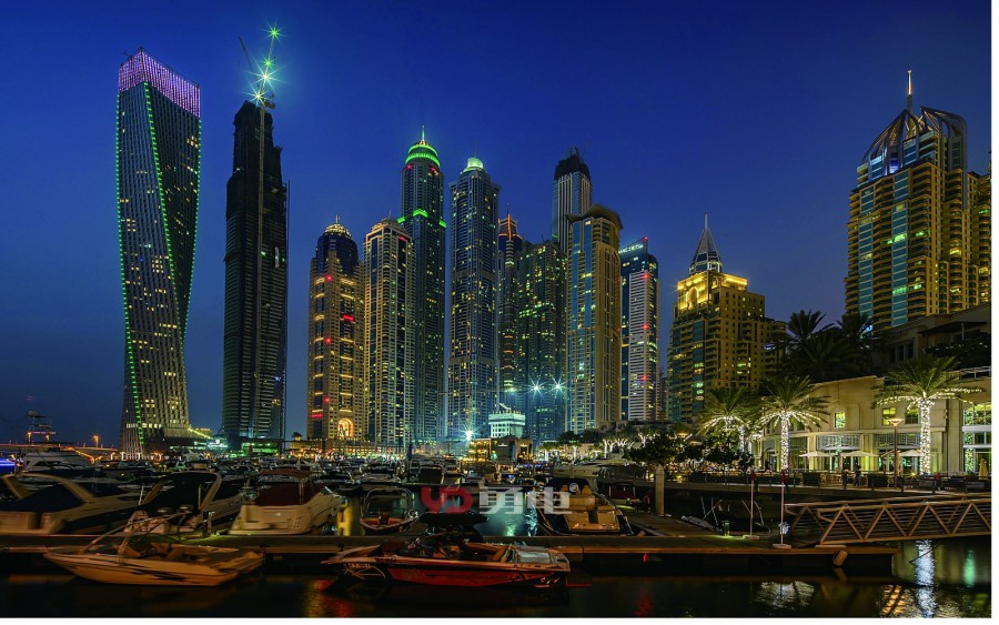 迪拜CAYAN TOWER-杭州勇电照明有限公司