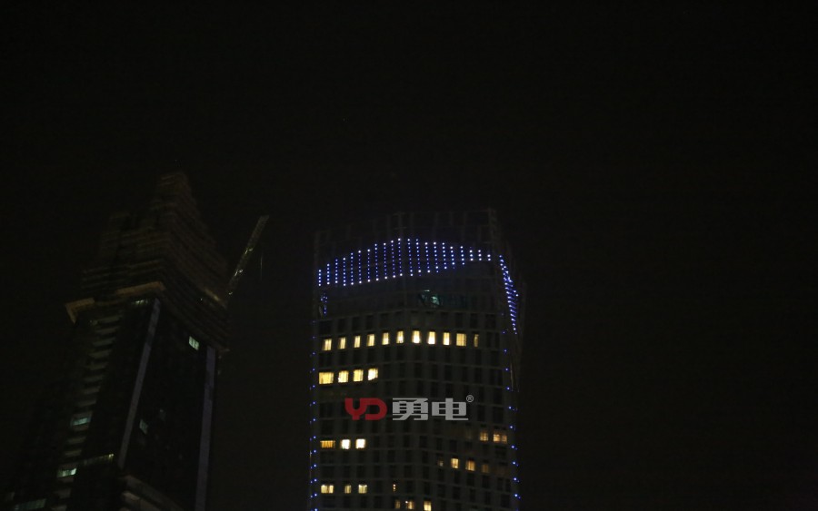 迪拜CAYAN TOWER-杭州勇电照明有限公司