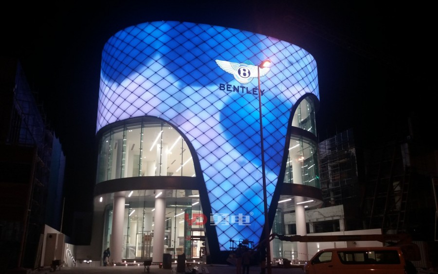 迪拜宾利Bentley showroom-杭州勇电照明有限公司