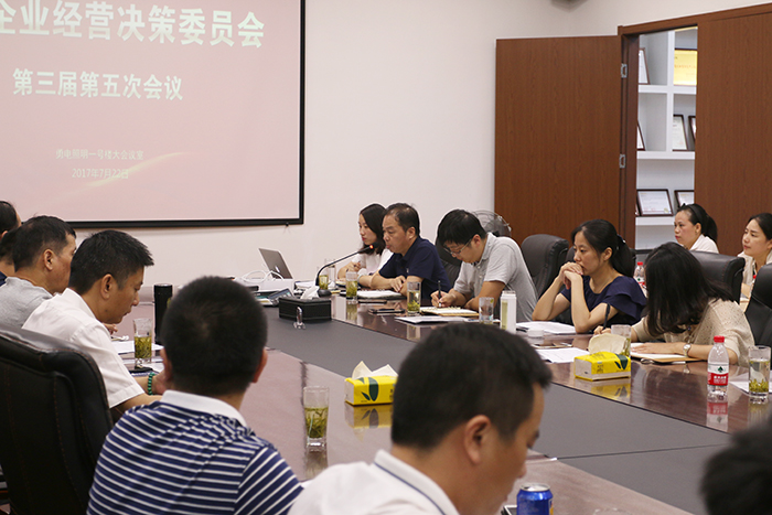 勇电召开企业谋划决议委员会第三届第五次聚会