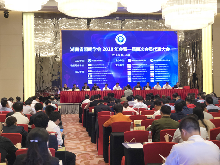 湖南勇电助力湖南照明学会2018年年会盛放纵行