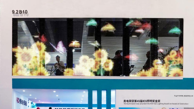 LED透明线条屏的优势-杭州勇电照明有限公司