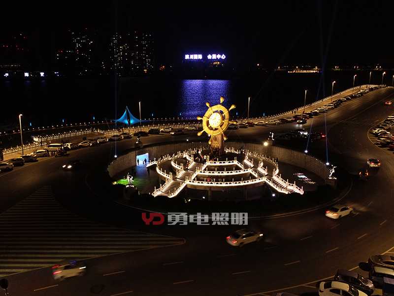 无惧盐雾 | 高防护灯具打造山东滨州中海景区-杭州勇电照明有限公司