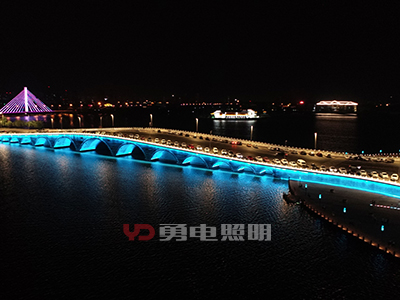 无惧盐雾 | 高防护灯具打造山东滨州中海景区-杭州勇电照明有限公司