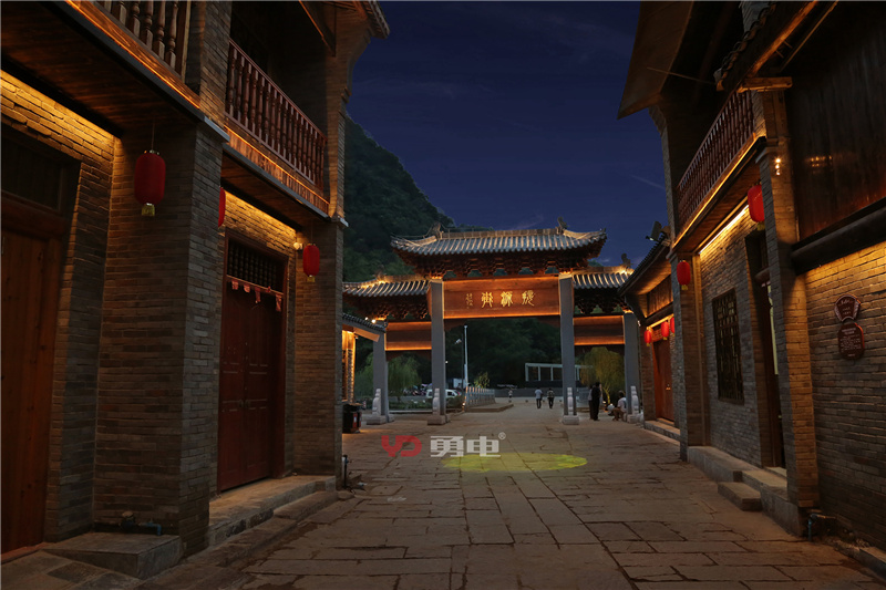点亮千年古镇中渡，，，，文旅夜游又添一彩！-杭州勇电照明有限公司