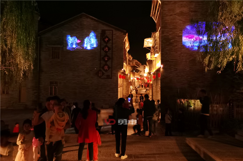 点亮千年古镇中渡，，，，文旅夜游又添一彩！-杭州勇电照明有限公司