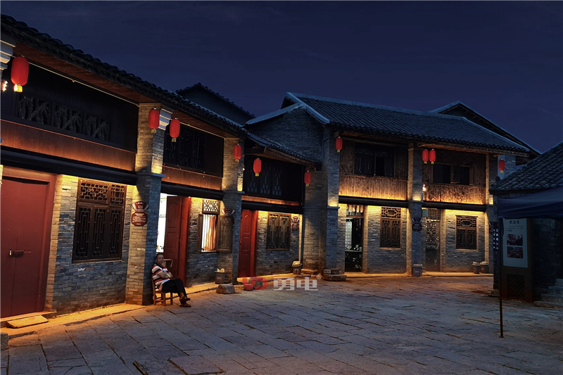 点亮千年古镇中渡，，，，文旅夜游又添一彩！-杭州勇电照明有限公司
