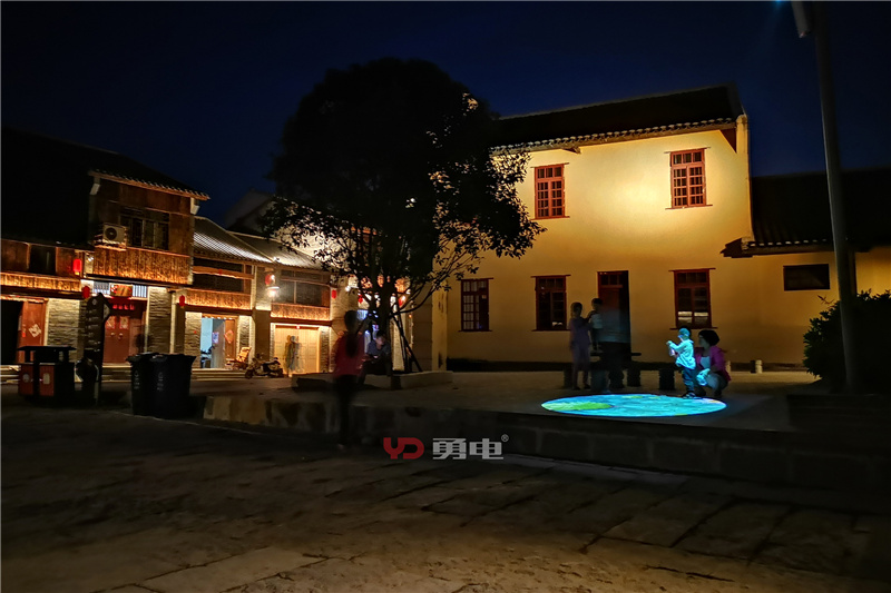 点亮千年古镇中渡，，，，文旅夜游又添一彩！-杭州勇电照明有限公司